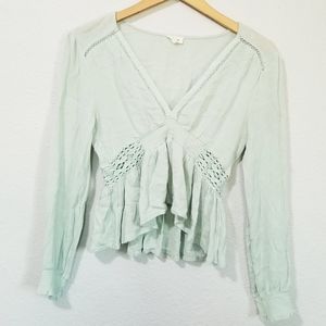 🍋3 for $20 tea and cup long sleeve top